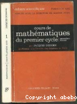 Cours de mathématiques du premier cycle