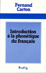 Introduction à la phonétique du français