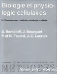 Biologie et physiologie cellulaires, Volume 4