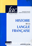 Histoire de la langue française