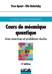 Cours de mécanique quantique
