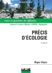 Précis d'écologie