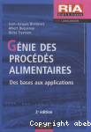 Génie des procédés alimentaires