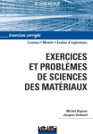 Exercices et problèmes de sciences des matériaux