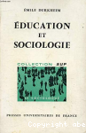 Education et sociologie