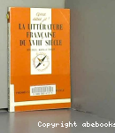 La littérature française du XVIIIe siècle
