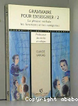 Grammaire pour enseigner