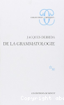 De la grammatologie