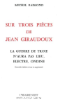 Sur trois pièces de Jean Giraudoux