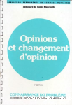 Opinions et changement d'opinion