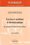 Exercices et problèmes de thermodynamique