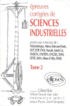 épreuves corrigées de sciences industrielles