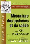 Mécanique des systèmes et du solide
