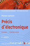 Précis d'électronique