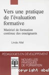 Vers une pratique de l'évaluation formative