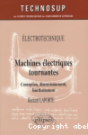 Machines électriques tournantes
