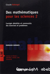 Des mathématiques pour les sciences
