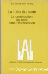 La Fuite du sens