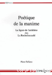 Poétique de la maxime