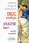 Problèmes corrigés de mathématiques, DEUG scientifiques