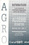 Algèbre, géométrie