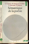 Sémantique de la poésie