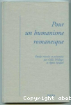 Pour un humanisme romanesque