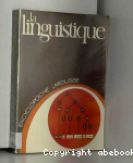 La Linguistique