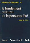 Le Fondement culturel de la personnalité