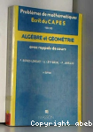 Algèbre et géométrie