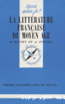 La littérature française du Moyen âge