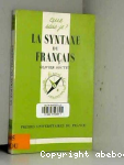 La syntaxe du français