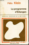 Le Programme d'Erlangen