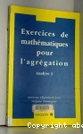 Exercices de mathématiques pour l'agrégation, Analyse