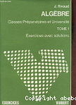 Exercices d'algèbre