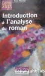 Introduction à l'analyse du roman