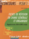 Fiches de révision en chimie générale
