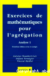 Exercices de mathématiques pour l'agrégation, Analyse