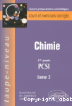 Chimie, 1re année PCSI