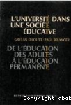 L'Université dans une société éducative
