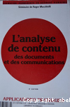 L'Analyse de contenu des documents et des communications