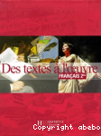Des textes à l'oeuvre, français 2de