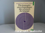 Dictionnaire encyclopédique des sciences du langage